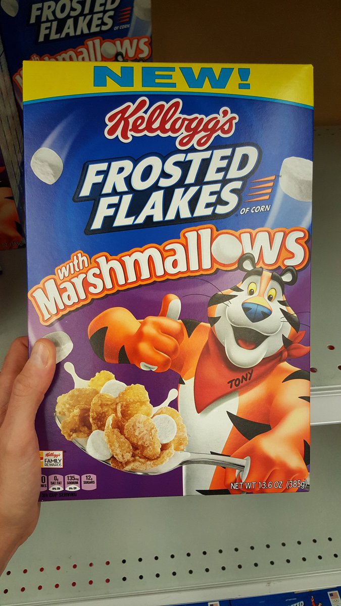 dunnja10's tweet photo. Because I've often though, "Man, these Frosted Flakes are good, but they're too healthy." https://t.co/HH7dv2RGjo