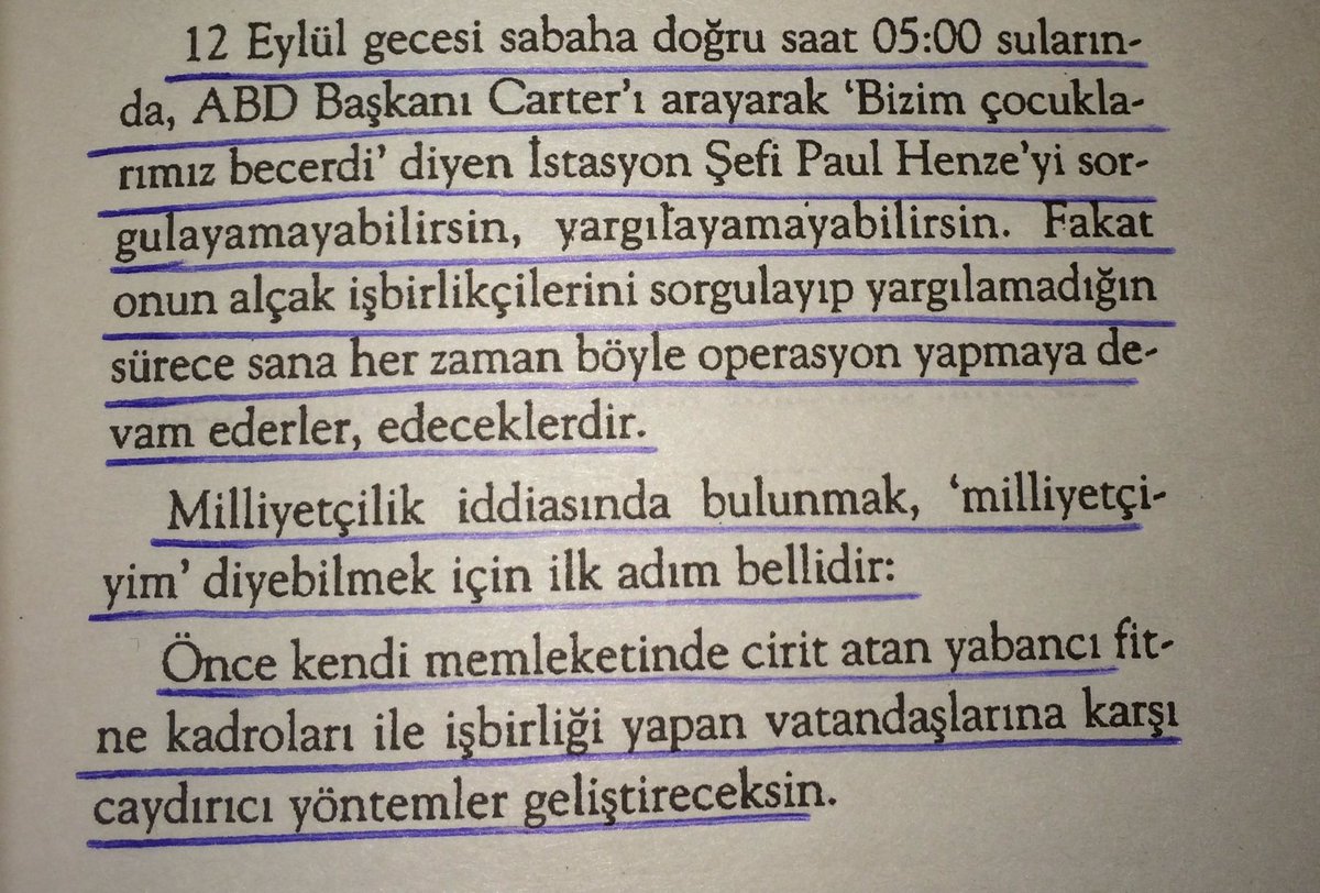 Advoocatt's tweet photo. Rahmetli Ömer Lütfi Mete'nin dediği gibi; 
"Kahpe kayışında bileniyor bıçak." https://t.co/rLD1YEWE3X