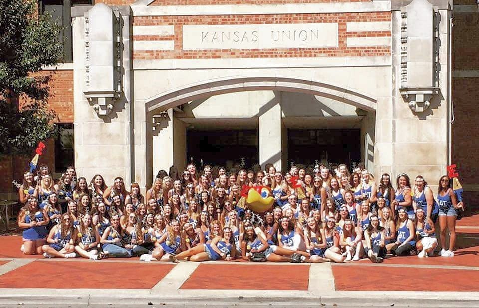Congrats on such a successful return to campus <a href="/KansasSDT/">KU Sigma Delta Tau</a> !  #dontcallitacomeback