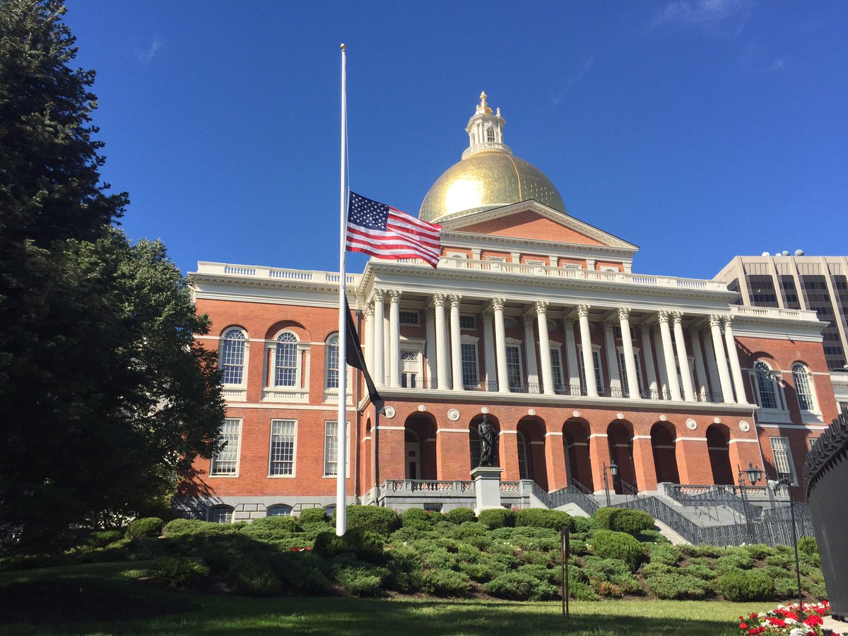 MattOBrienMA's tweet photo. All's relatively hushed in Boston today as we pause to remember those we lost that bright September morning. https://t.co/VfFUHtff7a