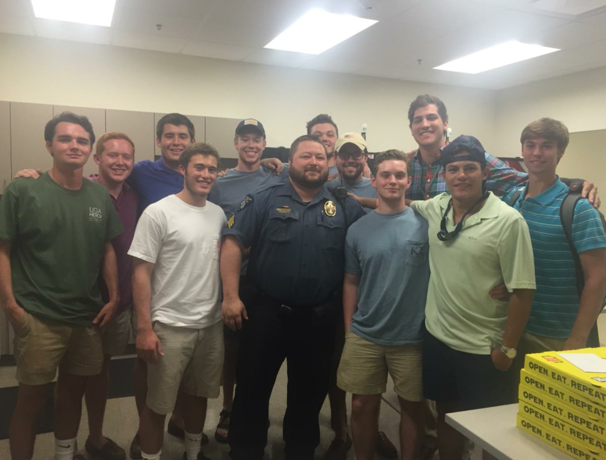 KappaSigmaUGA's tweet photo. The men of the Beta Lambda Chapter would like to thank all first responders for their hard work.  #kappasigmacares https://t.co/W3QCZTCg03