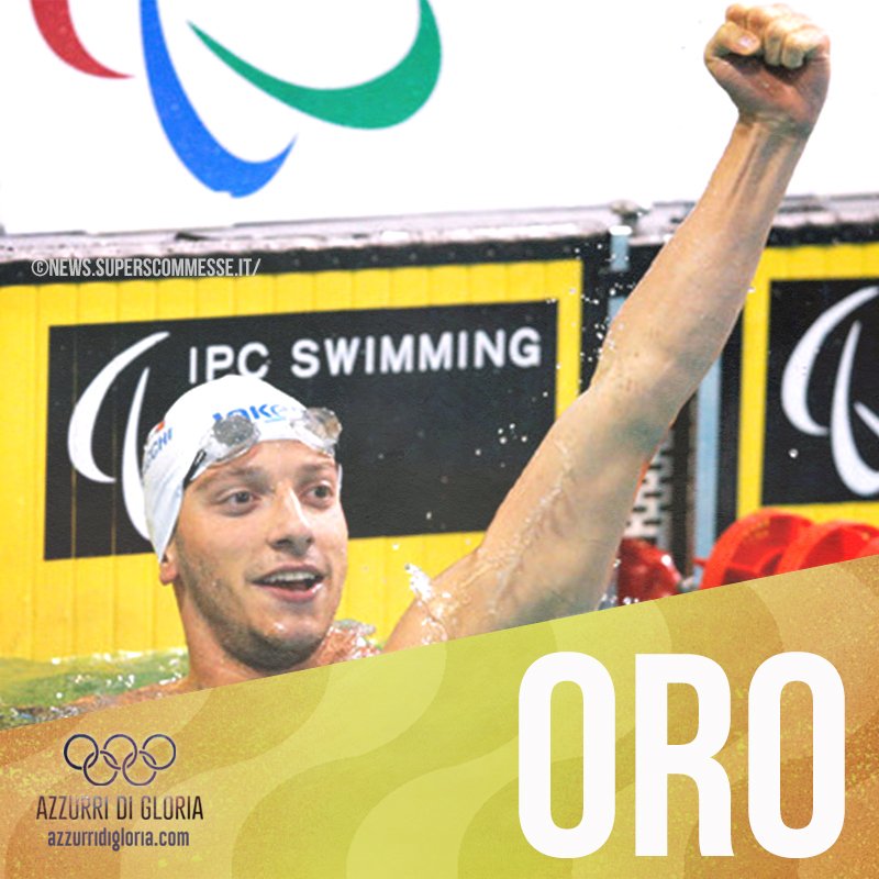 azzurridigloria's tweet photo. La medaglia d'#oro di #Morlacchi è la prima per @ItaliaTeam_it in queste #Paralympics! Grande risultato per lui! https://t.co/x18ENfzXiB