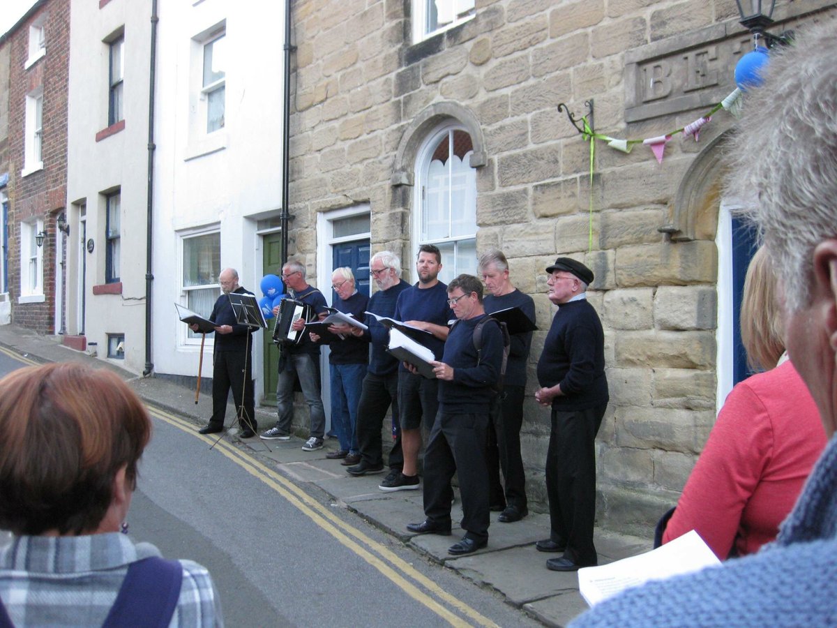 The grand finale <a href="/StaithesFest/">Staithes Festival of Arts and Heritage</a>. Thanks to the organisers for a great weekend!!