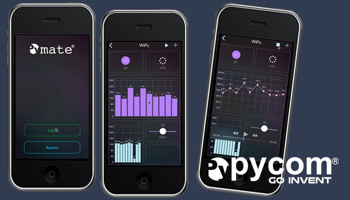 SGWirelessIoT's tweet image. The new #Pymate mobile app. Control your #Pycom #IOT modules. Now in Beta. Get yours FREE on App Store in 2 weeks!