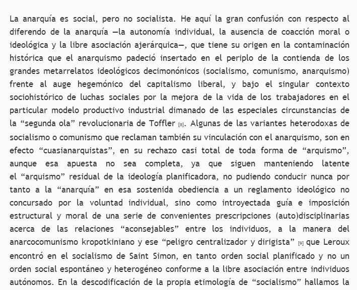 Biel_Rothaar's tweet photo. Para archivar @cnt1910 

La anarquía es social, pero no socialista

(Extracto de ¿Por qué soy anarcoindividualista?) https://t.co/ToNNezHeHo