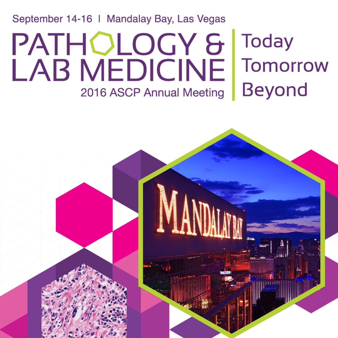 DavidStockmanMD's tweet image. FRI@2 - When #GIpath meets #BSTpath #Sarcoma in #Vegas @ASCP_Chicago 1021 #PathLab2016 #pathology #pathologists