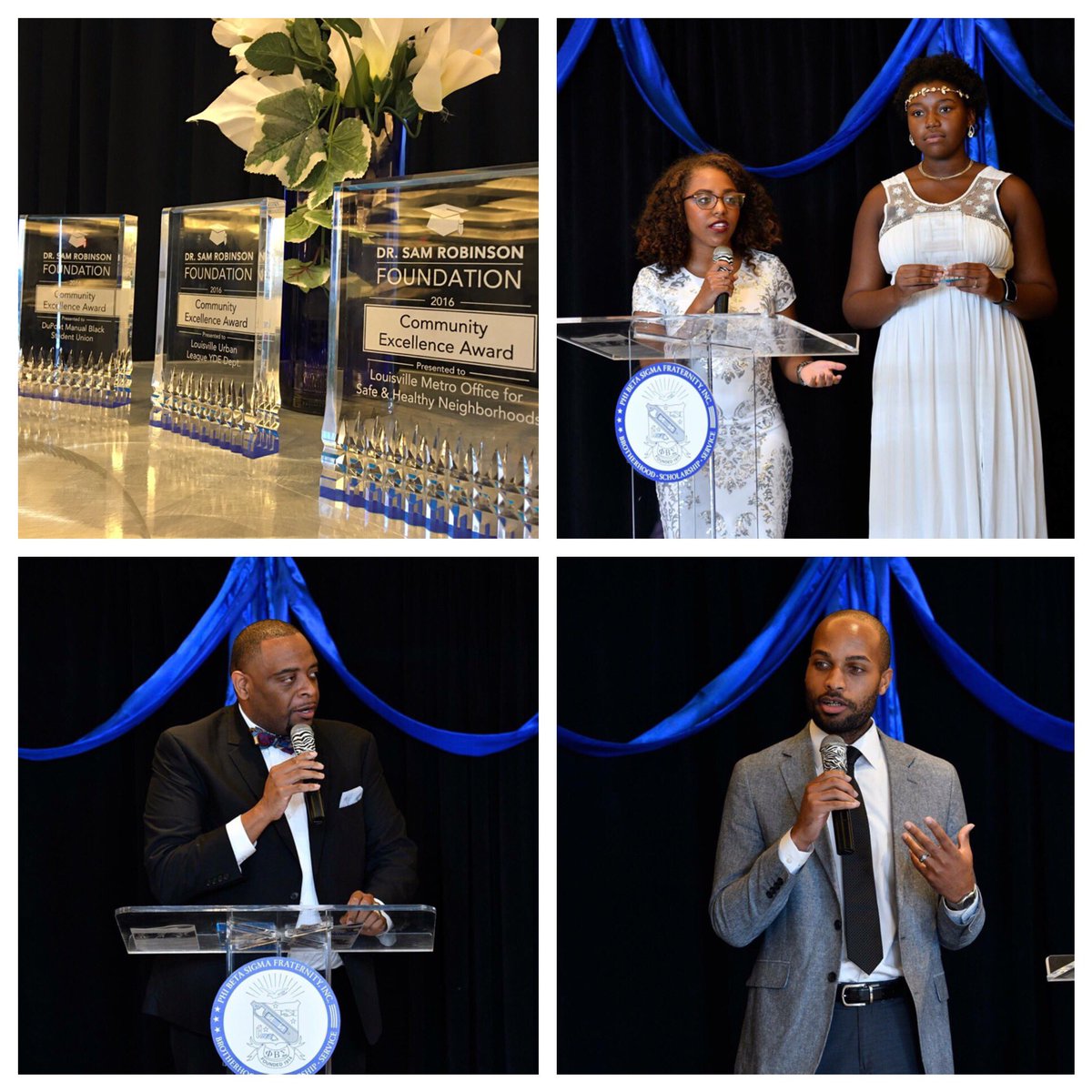 GQ_Blu's tweet photo. The award recipients from last night @ManualBSU @lul_yde @SafeHealthyLou #LouisvilleSigma https://t.co/Op6De7y6Qp