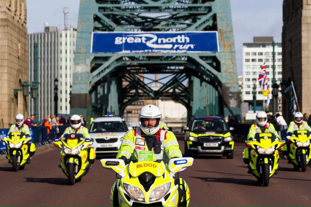So that's the end of another amazing <a href="/Great_Run/">Great Run</a> Thanks to all our runners. See you next year. #BloodBikesGNR