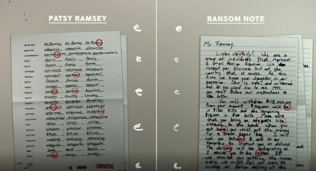 An Expert Compares Patsy Ramsey S Handwriting To The Jonbenét Ransom An Expert Compares Patsy Ramsey S Handwriting To The Jonbenét Ransom