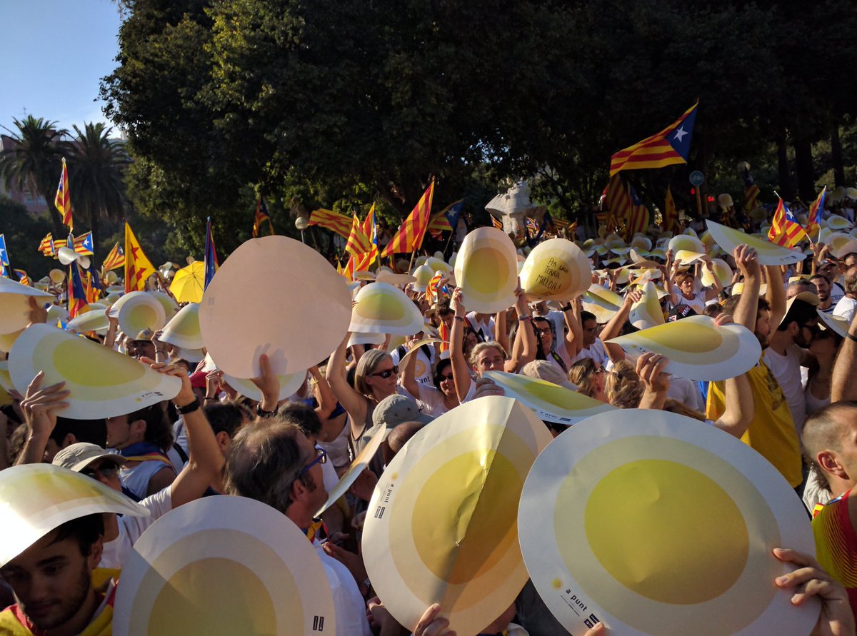 BonsCatalans's tweet photo. Per ous. @assemblea @ganyet #Diada #apunt11s #apunt #11S #11STV3 #independencia #UnOnzeGuanyador https://t.co/flriW2XPaK