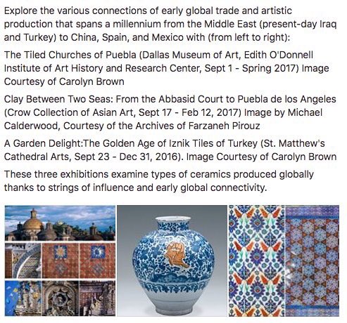 WeLovePuebla's tweet photo. #WeLovePuebla and we are proud for this exhibit at the @Crow_Collection #ClayBetweenTwoSeas https://t.co/VnePiMZw7j https://t.co/lwhXoNgsCR
