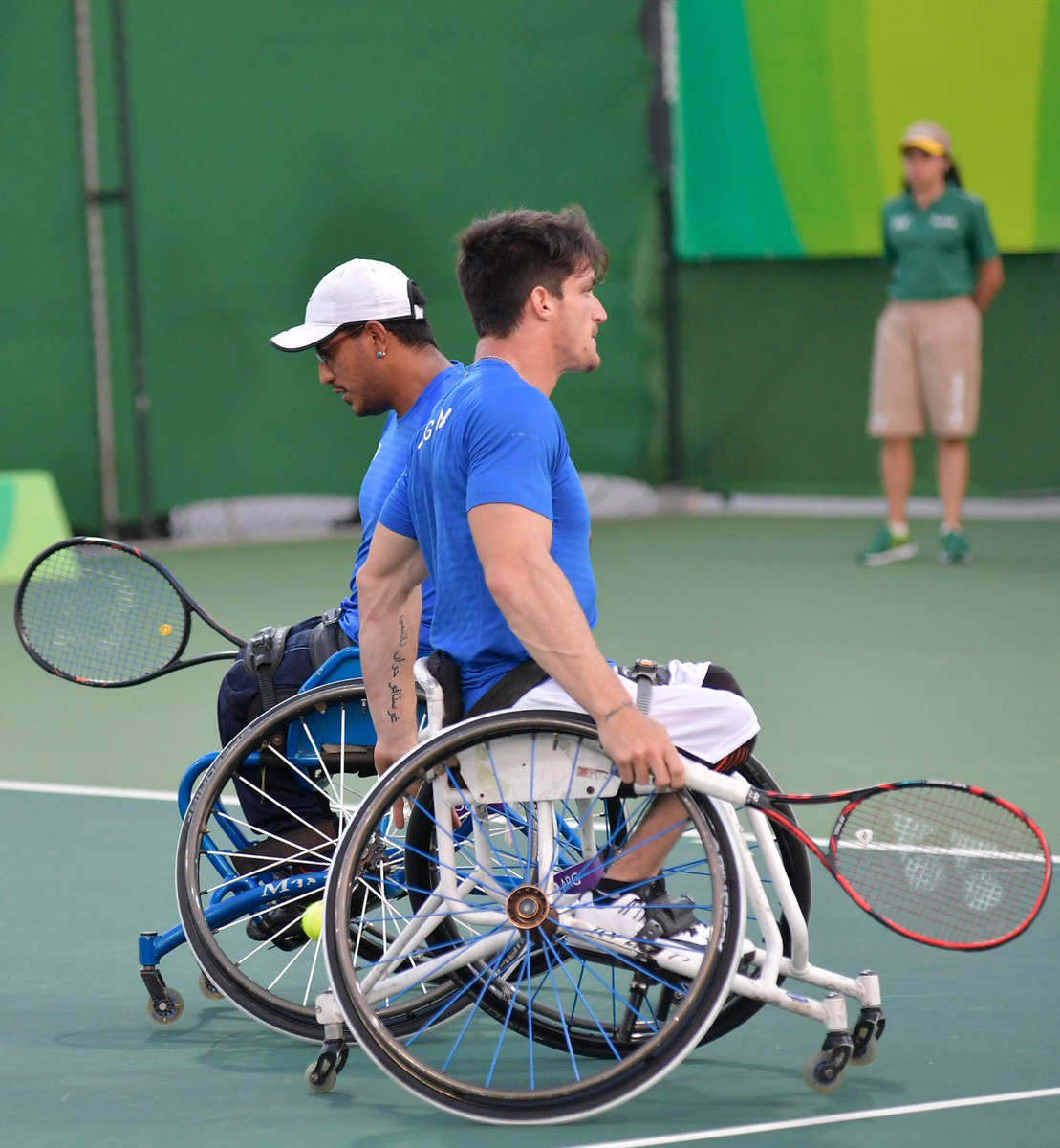 ParaDeportesOK's tweet photo. #TenisEnSR ¡¡Ganaron Fernández y Ledesma!! El dobles argentino venció a los sudafricanos Els-Maripa por 7-5 y 6-2. https://t.co/q5gbudMOzL