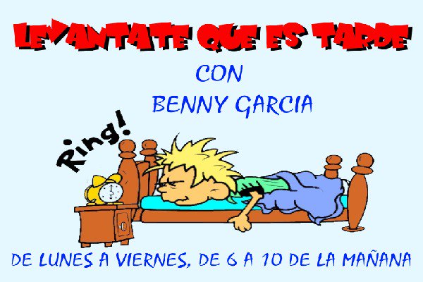 Estacion69G's tweet photo. La cuenta atrás está terminando. Sintoniza: "Levántate que es tarde" con Benny García. 6 AM. https://t.co/jymbPlrf9W https://t.co/IrjPdiqvW5