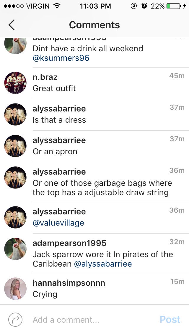 alyssa_barrie's tweet image. "Jack Sparrow wore it in Pirates of the Caribbean" #CRYING #fashion #WhoWoreItBetter @19pearson