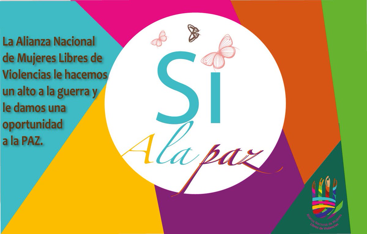 ANMujeres's tweet photo. #SiALaPaz creemos en una paz justa y duradera. https://t.co/FXUHFiLK7g