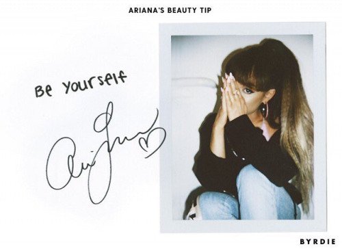 ithoughtgrande's tweet photo. Polaroids taken of Ariana recently for an interview with Byrdie. https://t.co/JquLdzBJZ8