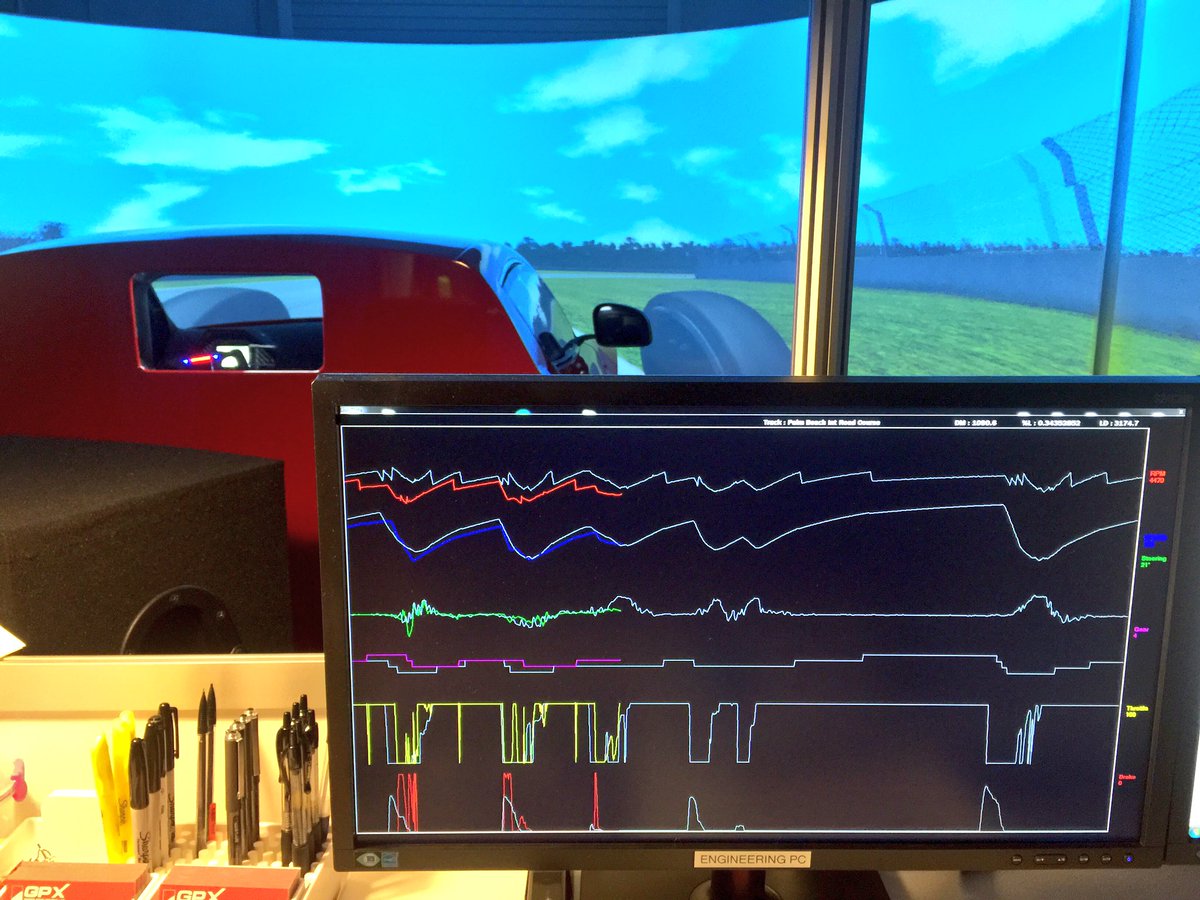 Oliver_Askew's tweet photo. Spent my afternoon training at @GPXLab today. GPX is a brand new driver development sim based out of Miami 👌🏼 https://t.co/jE78RYnLX2