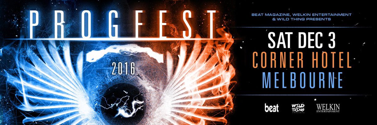 HEAVYmagAU's tweet image. Melbourne #Progfest is BACK!@CornerHotel on 3rd December. Save this date, full lineup details to follow shortly!