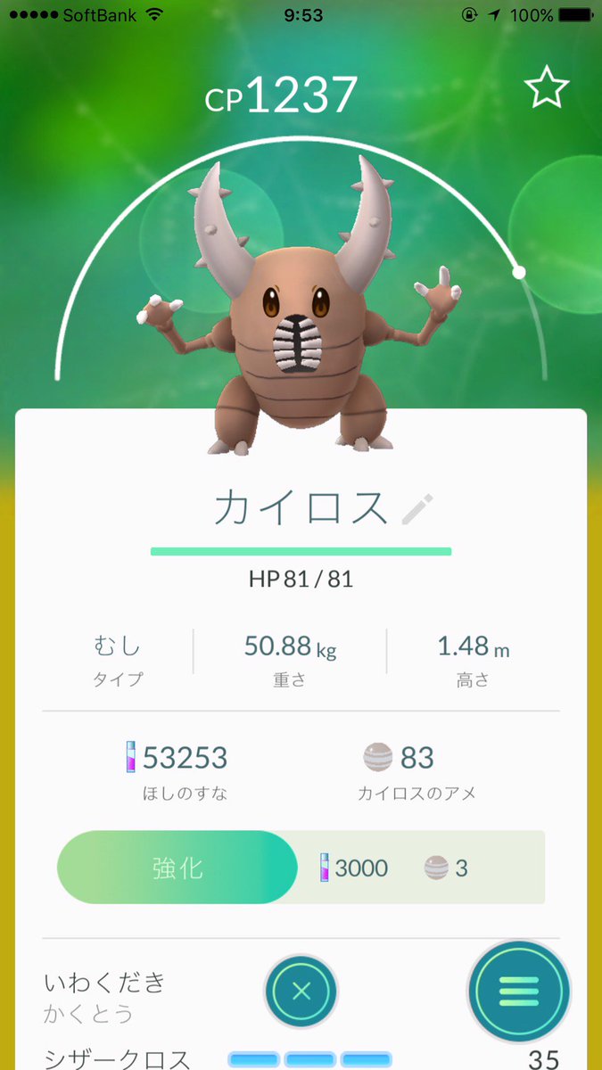 イーブイ ブイブイ カイロス イーブイ Part2 こうなるブイ O ポケモンgo カイロス イーブイ 合体 可愛い 雑でスミマセン