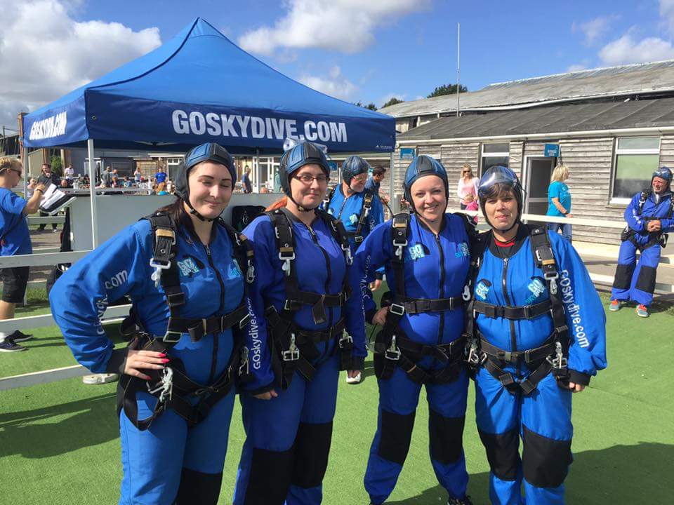 Jumping from 10,000 feet for brand new charity <a href="/Novaturient_Int/">Novaturient Int'</a> at <a href="/GoSkydiveUK/">GOSkydive</a> #charityskydive #fundraising