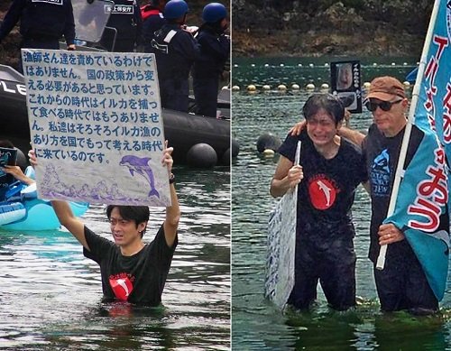 AnimalDelta777's tweet photo. @japan 日本の太地町の野蛮な行為が穏やかな国という評判を貶めています。こんな行為を今すぐ止めるべきです。#イルカ天使 https://t.co/ftRKcaywxE RT 拡散希望 https://t.co/eqGz1h0Aed