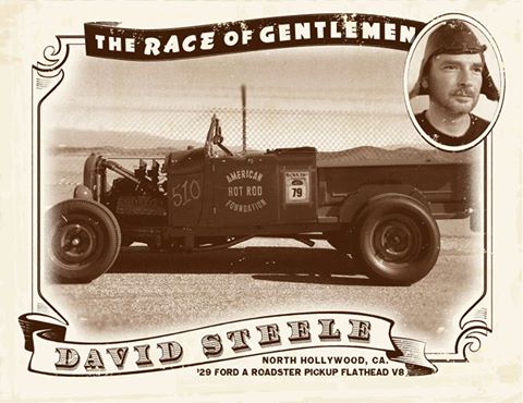 #Pismo Announcing Racer David Steele from N. Hollywood, Cali. driving a '29 A Roadster Pick-up repin' <a href="/AmerHotRodFdn/">American Hot Rod Fdn</a>