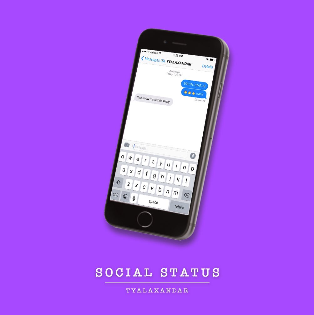 iamtylergriffin's tweet photo. Y'all are all wavy. 🌊 #SocialStatusOnItunes . . Just wait on it. https://t.co/1a24juJDCG