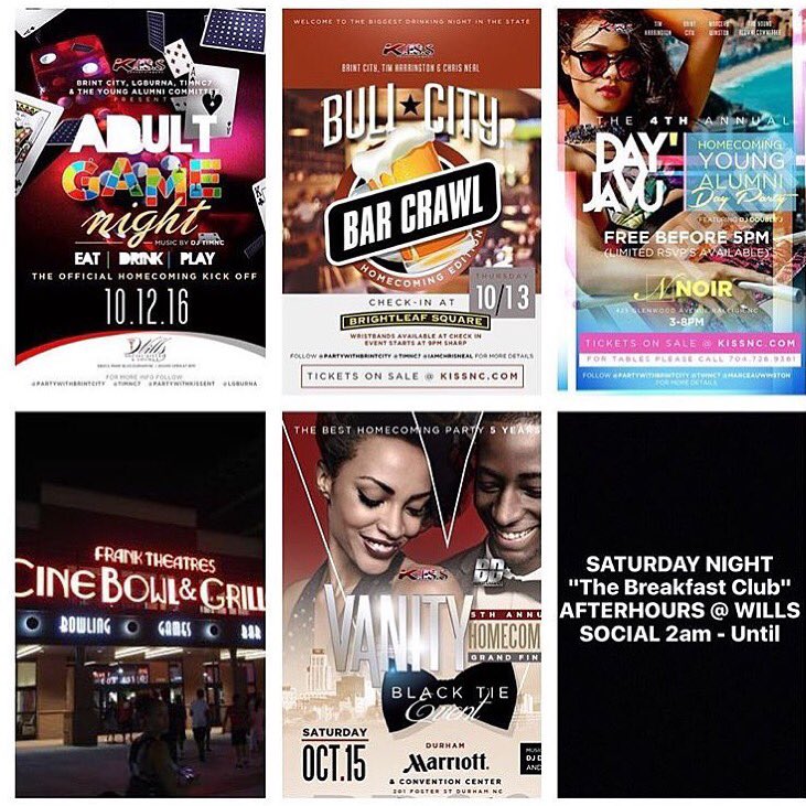 KISSENT's tweet photo. #NCCU #HomecomingWithKISSENT! Oct 12-15, 2016 All Tickets at #KISSNC.COM https://t.co/TvvJ96oABd
