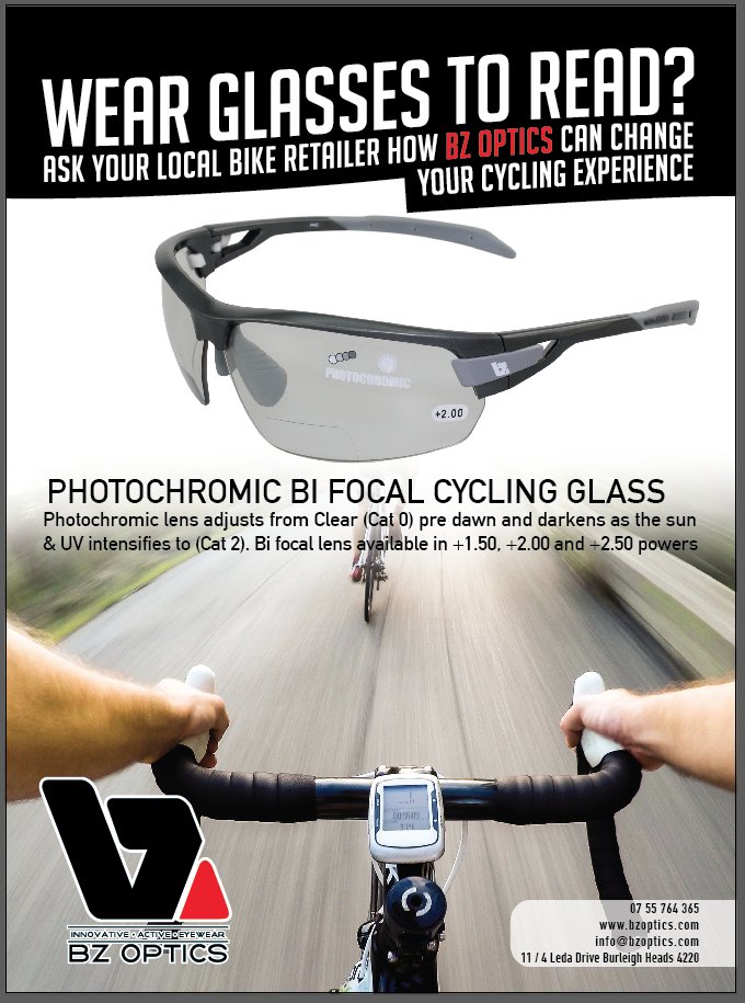 bz_optics's tweet photo. New add currently running in @BicyclingAust is going great guns..@TDF79 @Ison_insider @BTIUSA #cycling#ironman https://t.co/sB3G11H6jp
