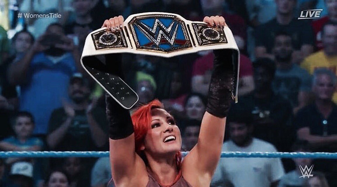 RicFlairNatrBoy's tweet photo. Congrats to my friend @BeckyLynchWWE on becoming the first #SmackDown Women's Champion! You deserve it! WOOOOO! https://t.co/yg9FJZlGoj