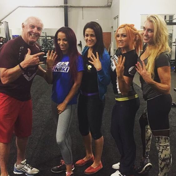 RicFlairNatrBoy's tweet photo. Congrats to my friend @BeckyLynchWWE on becoming the first #SmackDown Women's Champion! You deserve it! WOOOOO! https://t.co/yg9FJZlGoj