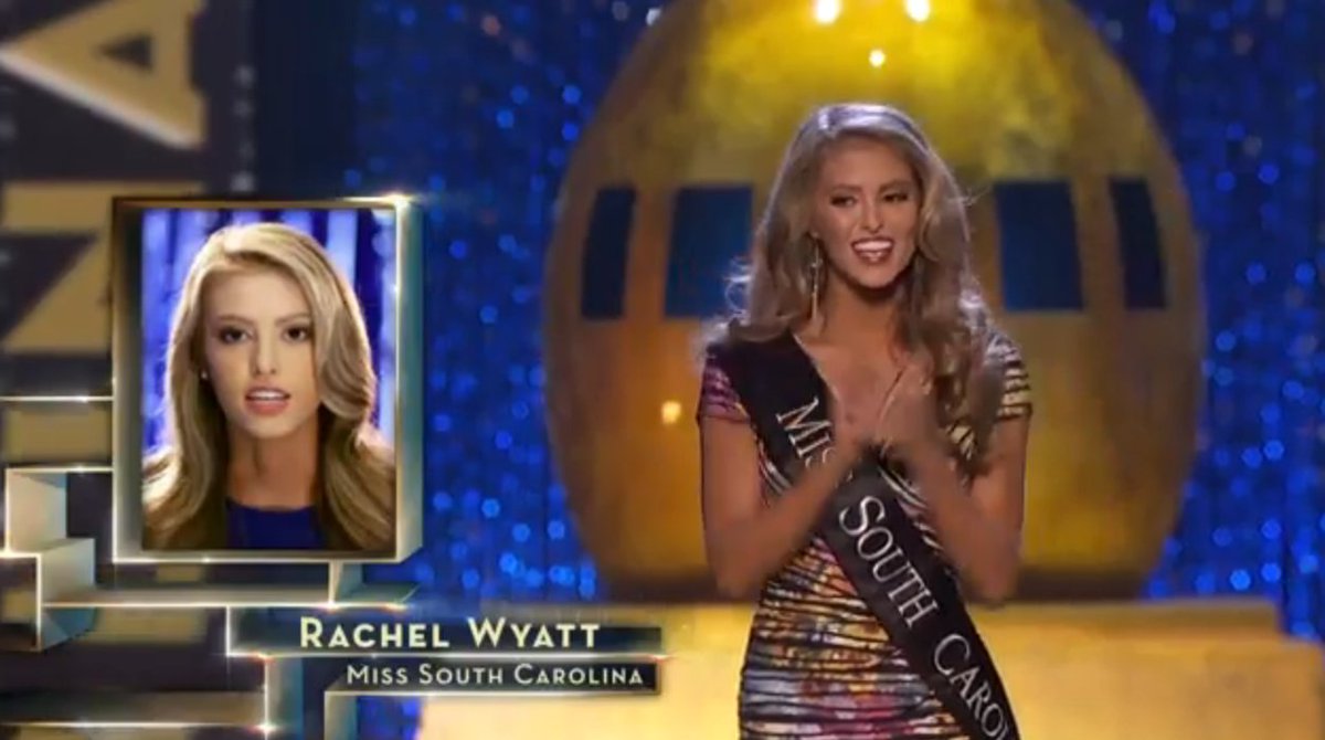 MissAmericaHQ's tweet photo. Also advancing into the Top 15 at #MissAmerica... it's @MissAmericaSC! https://t.co/lvXiL9iPHK