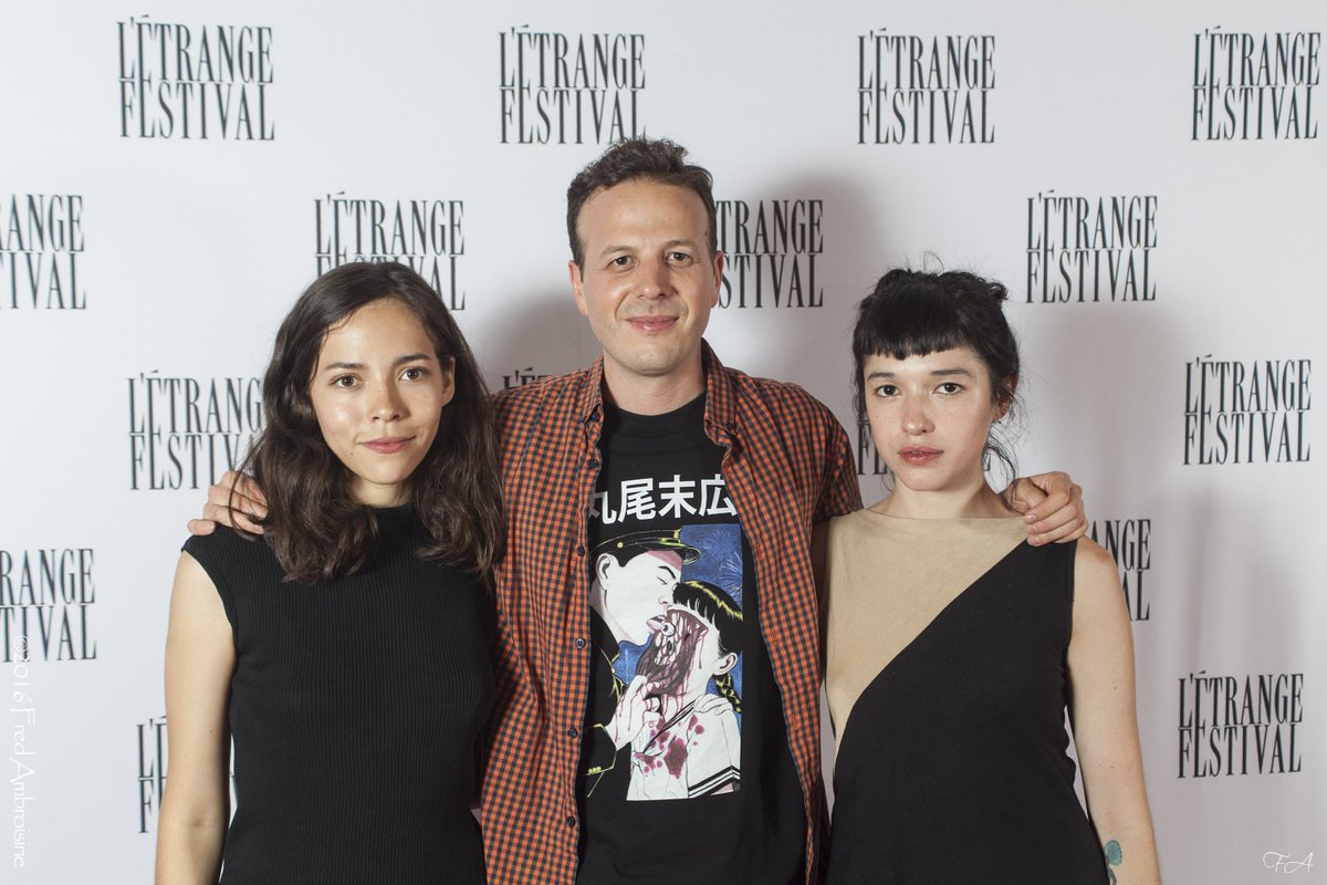 etrangefestival's tweet photo. #RuthRamos #AmatEscalante #SimoneBucio #LaRegiónSalvaje #Photocall #EtrangeFestival 2016 #EtrangeGuests #EF2016 https://t.co/7ZlTlwQUly