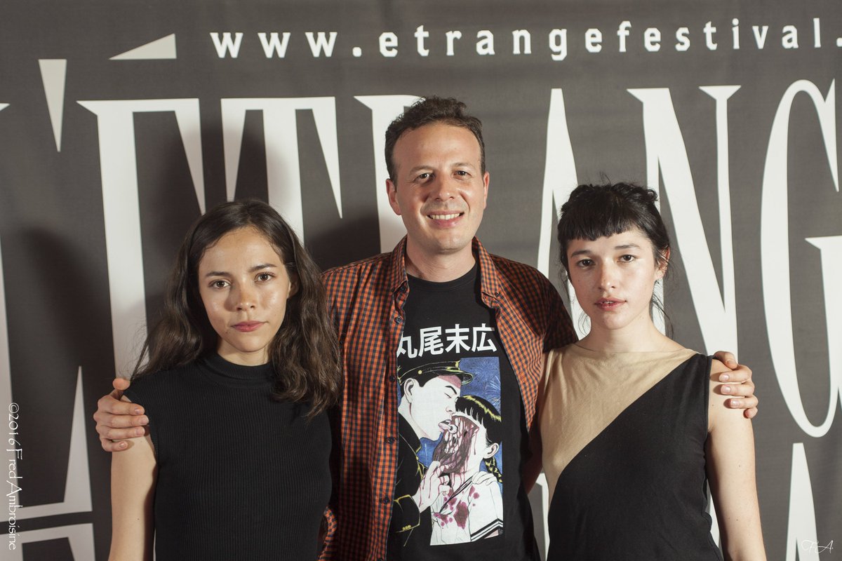 etrangefestival's tweet photo. #RuthRamos #AmatEscalante #SimoneBucio #LaRegiónSalvaje #Photocall #EtrangeFestival 2016 #EtrangeGuests #EF2016 https://t.co/7ZlTlwQUly