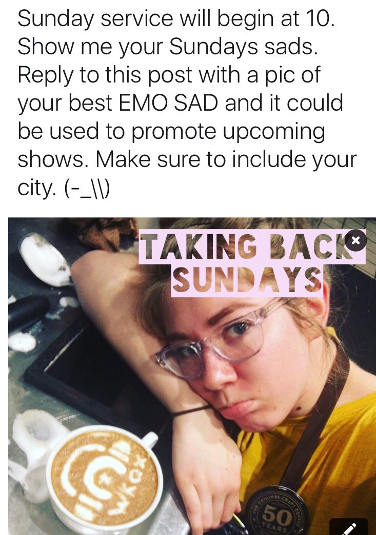 sadonsvnday's tweet photo. Attention #EmoNation https://t.co/duc6Da8Sf7