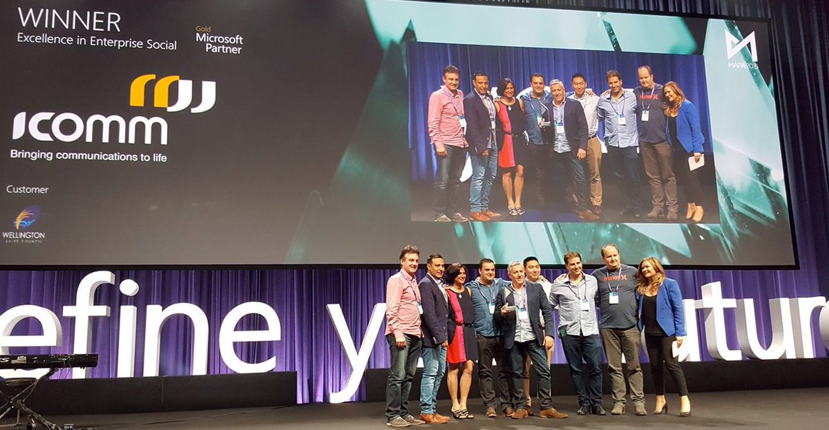 ICommAUS's tweet photo. IComm Named Microsoft Enterprise Social Partner of the Year https://t.co/WM3R98kAkH #MAPA #MicrosoftAPC https://t.co/bRhn6wXIB1