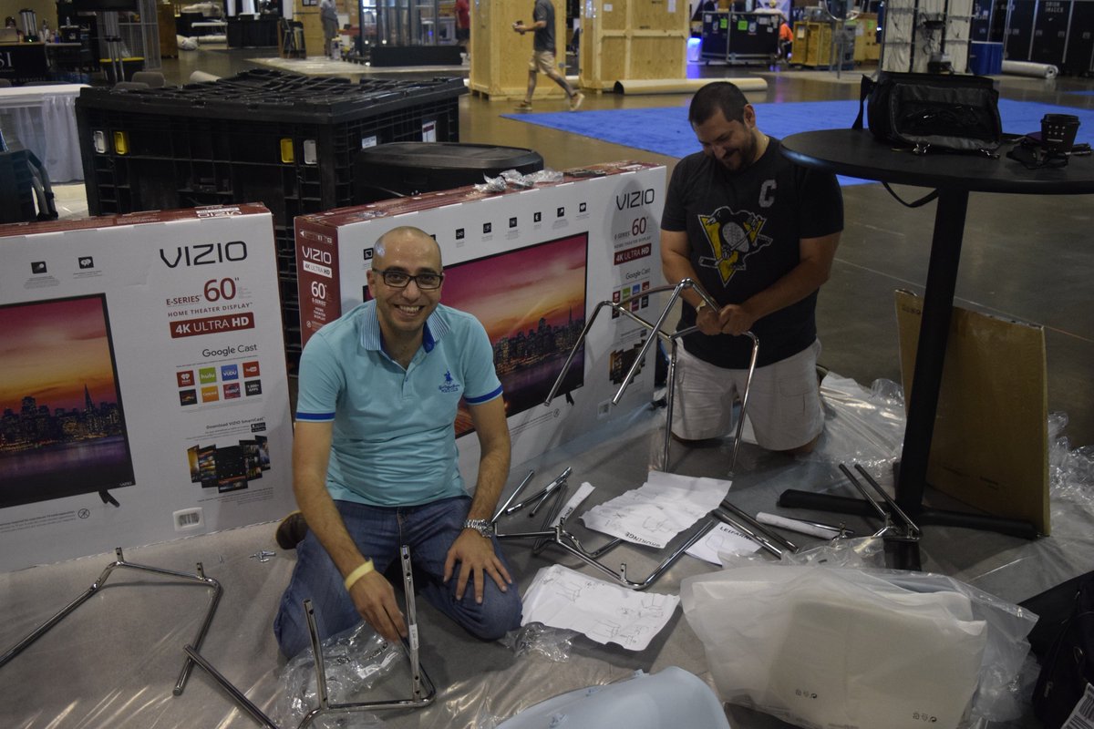 LENSEC's tweet photo. Everything is coming along at the #ASIS16 booth for @LENSEC Booth 3051. https://t.co/rnb1LTz23L