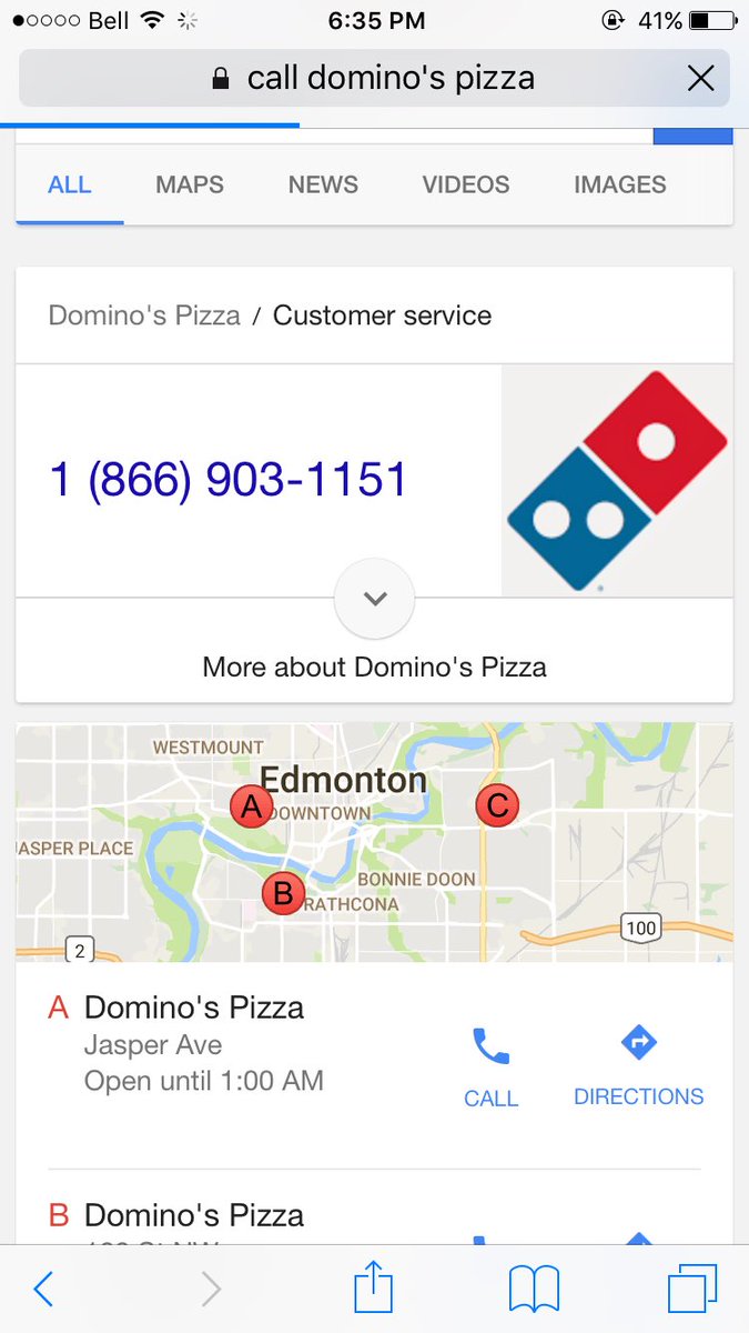 infinitedream17's tweet photo. When you're tryna order pizza and safari sends you to corporate instead. #dominos #pizza #safarifail #herp #derp https://t.co/ZkXJf91KKs