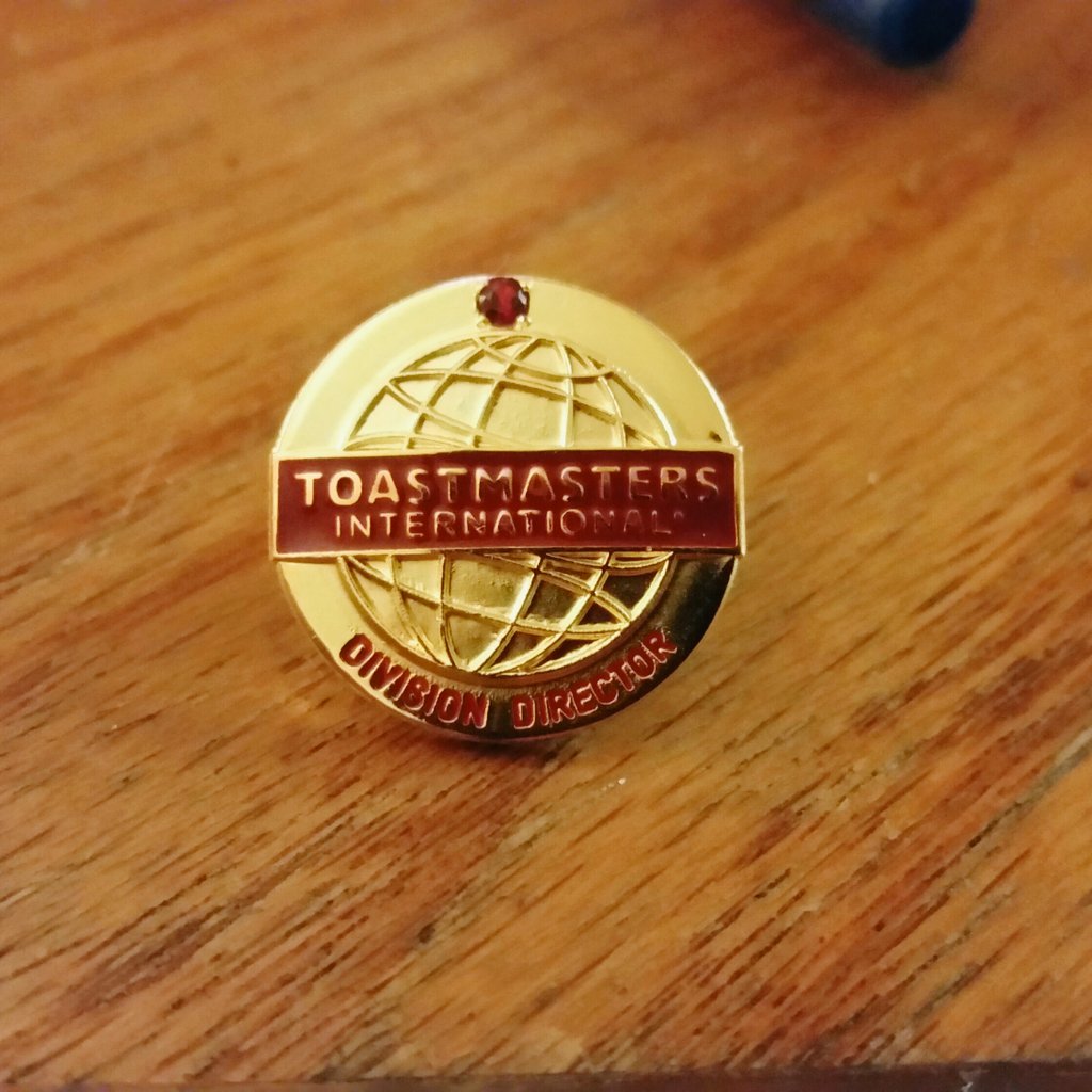 #Bling from #ticonv16. 🤗
#Toastmasters #Toasties #Leadership #DivisionDirector