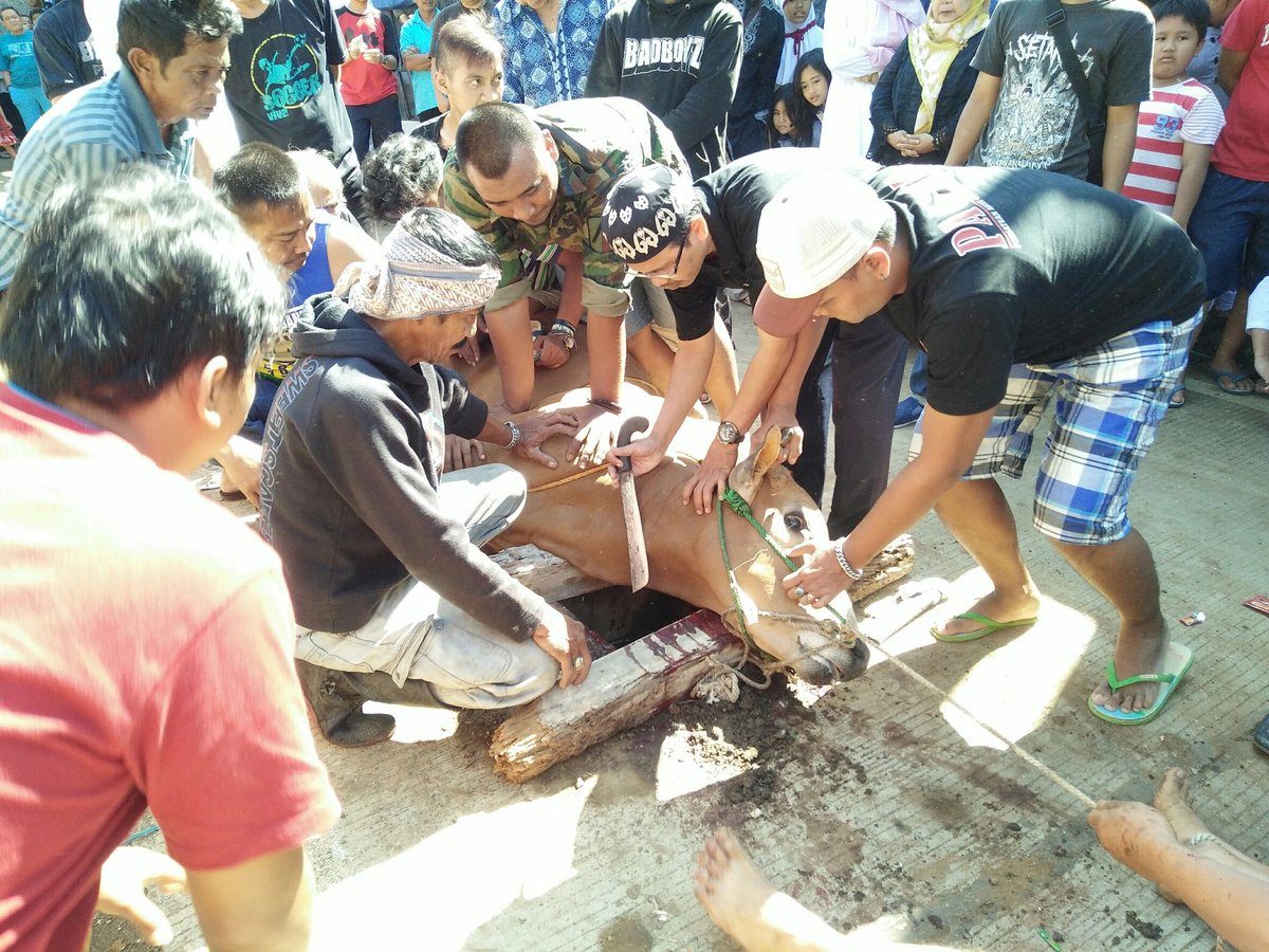 Padjajaran04's tweet photo. Kegiatan Qurban di RW.04. Alhamdulillah semoga warga-wargi senantiasa mendapatkan ridho dan rezeki dari Allah SWT https://t.co/2ngZ0p5nms