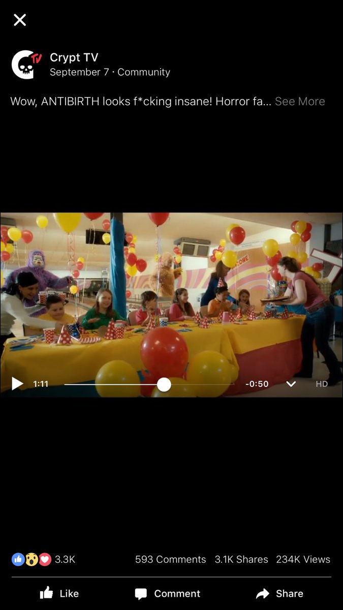 TLWilcox6's tweet photo. kiddo on @antibirthmovie #madethetrailer #helovesnatashalyonne https://t.co/J4IG7Yqzhp