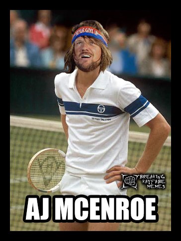 PhoenixPhirePro's tweet photo. Showing my age w/ this one, lol! #WWE #WWEBacklash #AJStyles #JohnMcEnroe #JohnCena #SoccerMomHair #RAW #SDLive #NXT https://t.co/AfAXaUzdn6