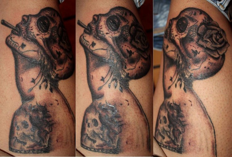 Tatuaje del día. 
#Viveros #Tattoo #OsoStampaTattoo #WillTattoo #Escaladegrises @Isaacwilltattoo