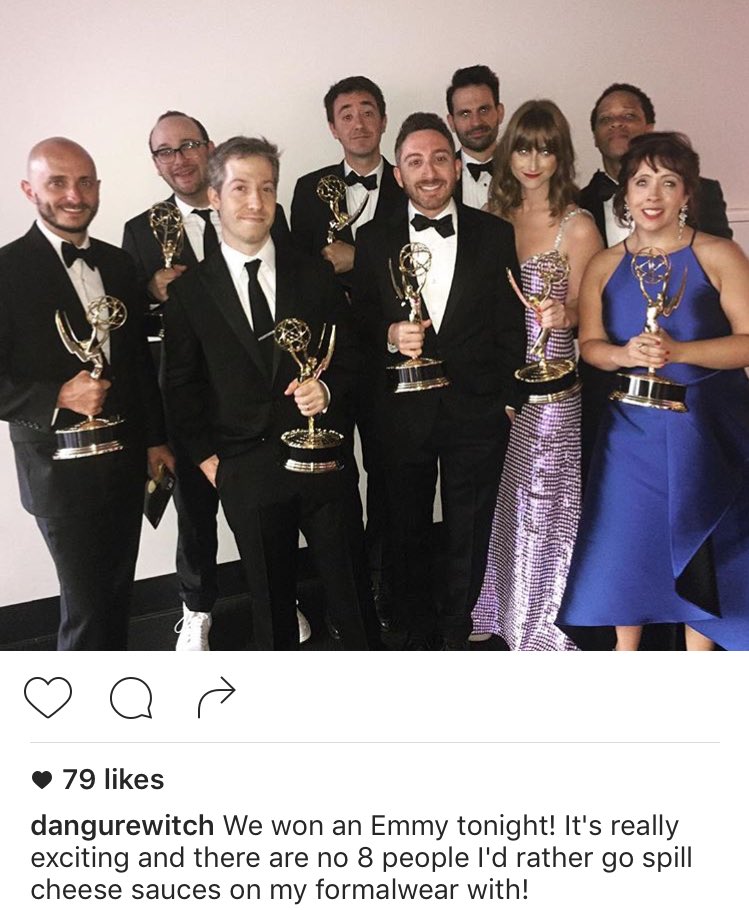 ilovejohnoliver's tweet photo. The Emmy Award Winning @LastWeekTonight Writers (except Tim Carvell and John Oliver) https://t.co/Wjm8pkHO9V