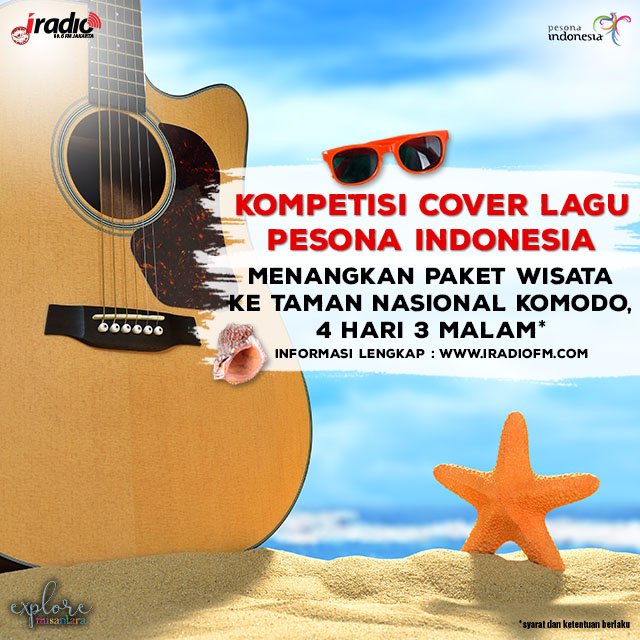 angelpakpahan's tweet photo. Nyanyi #PesonaIndonesia dr @mynameisrossa bisa wisata ke P.Komodo 4H3M, mau? #SongCoverContest @indtravel https://t.co/zbaEfBAdZP