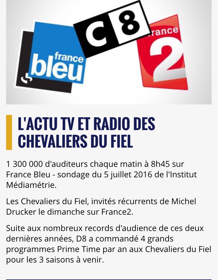 ChevaliersDu's tweet photo. Voila pour vous les fans 😉 https://t.co/0K90TrPAGa