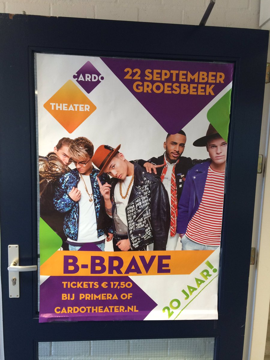 Voor alle BBrave fans op <a href="/FansiteBBrave/">Fansite B-Brave</a>: like en deel as much as you can en maak kans op de levensgrote poster!