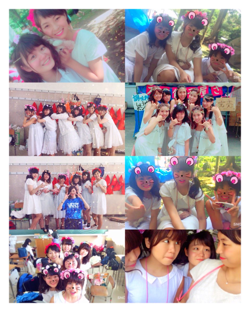 hi_gu09's tweet photo. 文化祭 ④ 3-6
みんなでお揃いできてよかった☺
なんだかんだトウモロコシも完売
したからはなまる😍
よい思い出〜〜👻💓みんなみんなありがとう🙈🙏🏻💓 https://t.co/eVLCRQeDrh