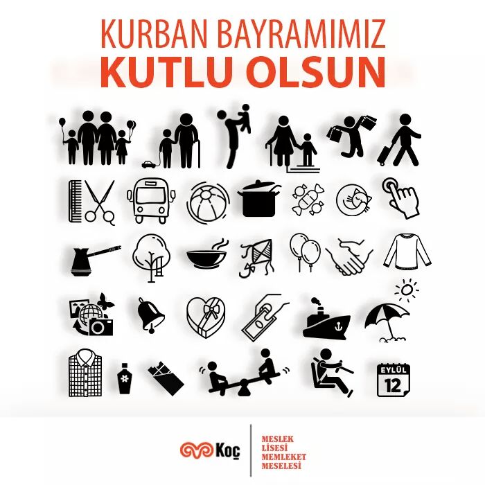 Sevdiklerinizle olacağınız bir bayram, dolu dolu geçirdiğiniz bir tatil dileriz. #KurbanBayramıKutluOlsun