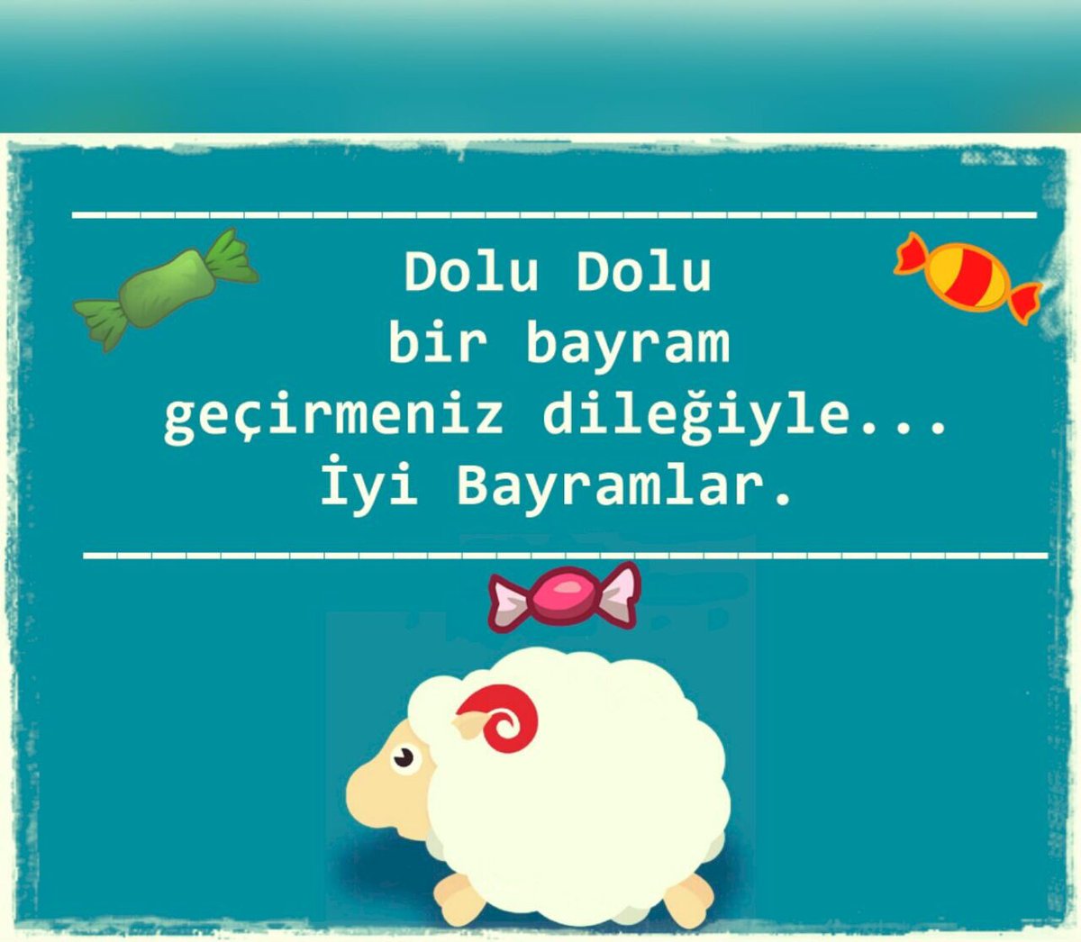 Şeker tadında bayramlara 🍬🐑🐏🐂🐄🍡